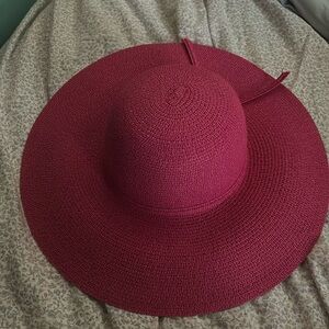 Women’s pink color hat